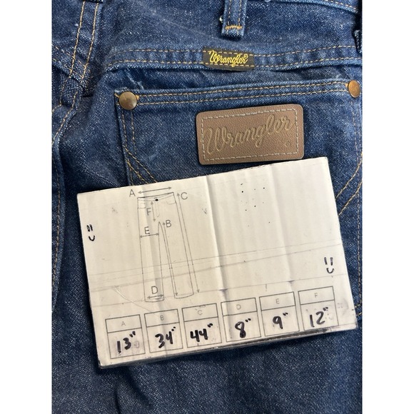 Wrangler 13MWZG Womens 26x34 Vintage Made USA High Rise Cowboy Western Jeans - Picture 7 of 8